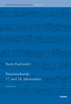 Cover Notationskunde 17. und 18. Jahrhundert (eBook, PDF)