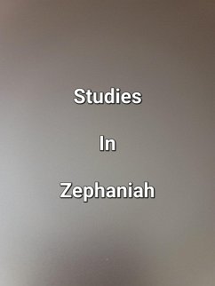 Cover Studies In Zephaniah (eBook, ePUB)