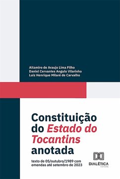 Cover Constituição do Estado do Tocantins anotada (eBook, ePUB)