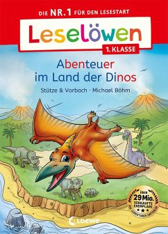 Leselöwen 1. Klasse - Abenteuer im Land der Dinos (eBook, PDF) - Stütze Vorbach