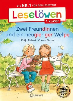 Leselöwen 1. Klasse - Zwei Freundinnen und ein neugieriger Welpe (eBook, PDF) - Richert, Katja