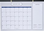 2025 Classic Desk Pad and Wall Calendar (11 X 17) - (12-Month Calendar with 152 Bonus Stickers!)