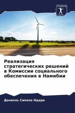 Realizaciq strategicheskih reshenij w Komissii social'nogo obespecheniq w Namibii - Ndara, Daniäl' Sipopa