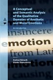 A Conceptual and Semantic Analysis of the Qualitative Domains of Aesthetic and Moral Emotions