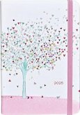 2025 Tree of Hearts Weekly Planner (16 Months, Sept 2024 to Dec 2025)