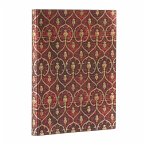 Paperblanks Red Velvet Softcover Flexi Ultra Unlined Elastic Band Closure 176 Pg 100 GSM