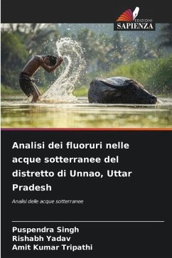 Analisi dei fluoruri nelle acque sotterranee del distretto di Unnao, Uttar Pradesh - Singh, Puspendra;Yadav, Rishabh;Tripathi, Amit Kumar