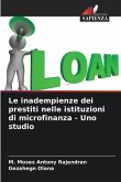 Le inadempienze dei prestiti nelle istituzioni di microfinanza - Uno studio