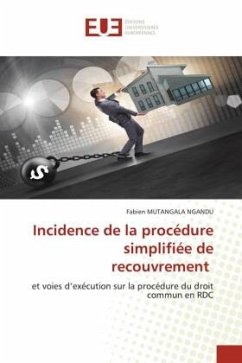 Incidence de la procédure simplifiée de recouvrement - MUTANGALA NGANDU, Fabien
