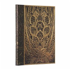 Paperblanks the Chanin Rise New York Deco Hardcover Journal Ultra Unlined Elastic Band Closure 144 Pg 120 GSM