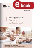 Analog + digital Deutsch an Stationen 3 (eBook, PDF)