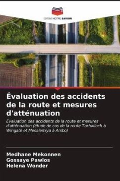 Évaluation des accidents de la route et mesures d'atténuation - Mekonnen, Medhane;Pawlos, Gossaye;Wonder, Helena