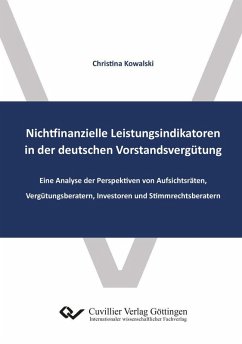 Cover Nichtfinanzielle Leistungsindikatoren in der deutschen Vorstandsvergütung und die damit zusammenhängende Vergütungsberichterstattung (eBook, PDF)