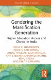 Gendering the Massification Generation (eBook, ePUB)