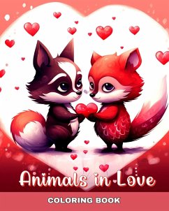 Animals in Love Coloring Book - Peay, Regina