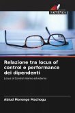 Relazione tra locus of control e performance dei dipendenti