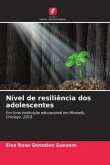 Nível de resiliência dos adolescentes