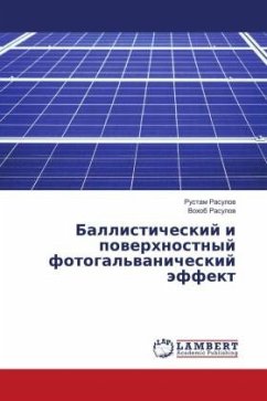 Cover Ballisticheskij i powerhnostnyj fotogal'wanicheskij äffekt