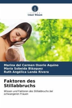 Faktoren des Stillabbruchs - Osorio Aquino, Marina del Carmen;Blázquez, María Sobeida;Landa Rivera, Ruth Angélica