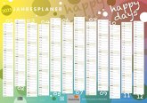 Jahresplaner "HAPPY DAYS" Kalender 2025