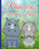 Rhinoceros Coloring Book For Boys, Girls