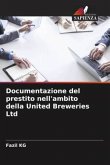 Documentazione del prestito nell'ambito della United Breweries Ltd