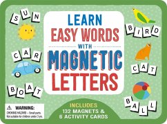 Learn Easy Words with Magnetic Letters - Igloobooks