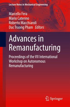 Advances in Remanufacturing