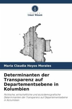 Determinanten der Transparenz auf Departementsebene in Kolumbien - Hoyos Morales, Maria Claudia