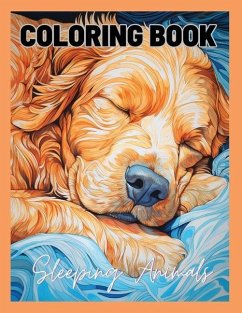 Cover Coloring Sleeping Animals