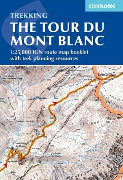 Tour du Mont Blanc Map Booklet - Williams, Jonathan; Reynolds, Kev; Williams, Lesley