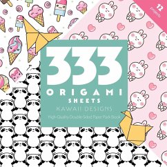 Cover 333 Origami Sheets Kawaii Designs