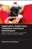 Application mobile pour l'adoption d'animaux domestiques