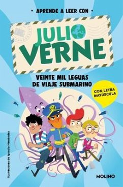 Phonics in Spanish-Aprende a Leer Con Julio Verne: Veinte Mil Leguas de Viaje Su Bmarino / Phonics in Spanish-Twenty-Thousand Leagues Under the Sea - Verne, Julio; Green, Shia