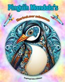 Pinguïn Mandala's Kleurboek voor volwassenen Ontwerpen om creativiteit te stimuleren