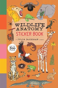 Wildlife Anatomy Sticker Book - Rothman, Julia