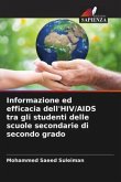 Informazione ed efficacia dell'HIV/AIDS tra gli studenti delle scuole secondarie di secondo grado