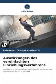 Auswirkungen des vereinfachten Einziehungsverfahrens