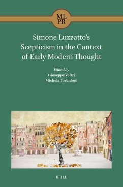 Simone Luzzatto's Scepticism in the Context of Early Modern Thought