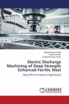 Electric Discharge Machining of Deep Strength Enhanced Ferritic Steel