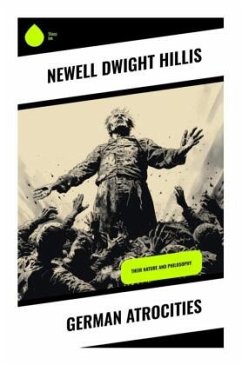 German Atrocities - Hillis, Newell Dwight