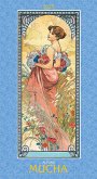 Alfons Mucha 2025 - Bild-Kalender 33x60 cm - Kunstkalender - mit stilvollem Glitzereffekt - Jugendstil - Wandkalender - Alpha Edition