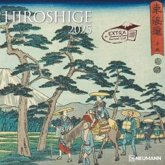 Hiroshige 2025 - Wand-Kalender - Broschüren-Kalender - 30x30 - 30x60 geöffnet - Kunst-Kalender