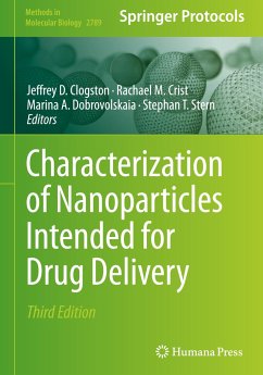 Characterization of Nanoparticles Intended for Drug Delivery