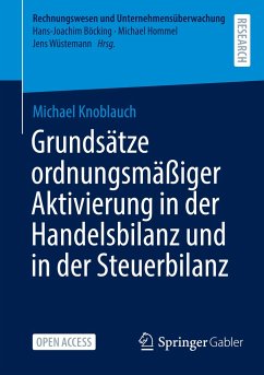 Grundsätze ordnungsmäßiger Aktivierung in der Handelsbilanz und in der Steuerbilanz - Knoblauch, Michael