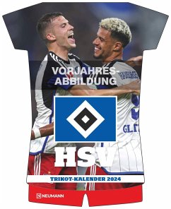 Hamburger SV 2025 - Trikotkalender - Fußball-Kalender - Fan-Kalender - 34,1x42