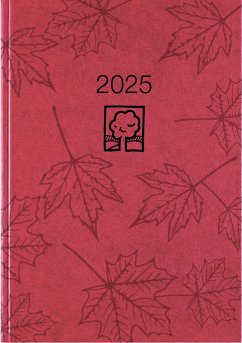 Giganta XXL Tischquerkalender 2026 Grün - Bürokalender Mit Stundeneinteilung 7-22 Uhr