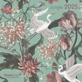 GreenLine Jungle 2025 - Wand-Kalender - Broschüren-Kalender - 30x30 - 30x60 geöffnet