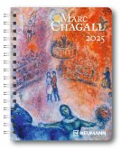 Marc Chagall 2025 - Diary - Buchkalender - Taschenkalender - Kunstkalender - 16,5x21,6