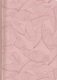Ladytimer Grande Deluxe Salmon 2025 - Taschen-Kalender A5 (15x21 cm) - Tucson Einband - mit Motivprägung - Weekly - 128 Seiten - Alpha Edition